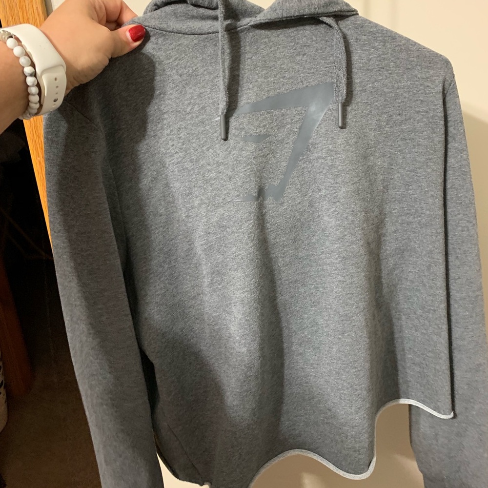 Gymshark crop hoodie